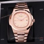 Knockoff Patek Philippe Nautilus 40mm Watches All Rose Gold